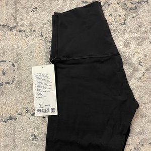 NEW Lululemon Align High Rise Pant 28" Black -  Size 6